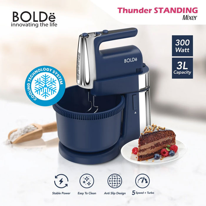Bolde Standing Mixer Super Mix Thunder 3 L - Biru
